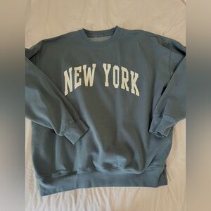 John Galt Sage New York Crew Neck Sweatshirt